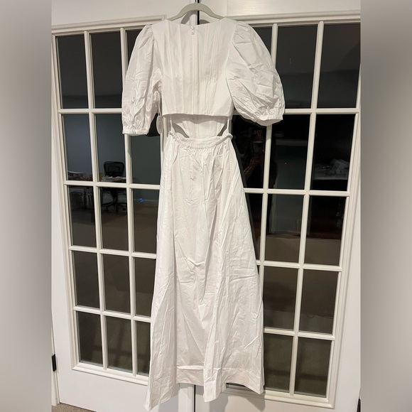 NWT Staud Astro Dress in White - Picture 9 of 9